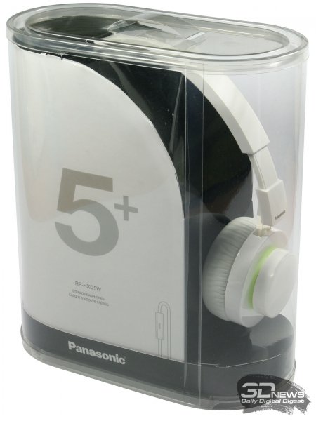Наушники Panasonic RP-HXD5E-W – изысканность в минимализме
