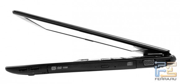 Ноутбук Acer V5-551G. Вид сбоку
