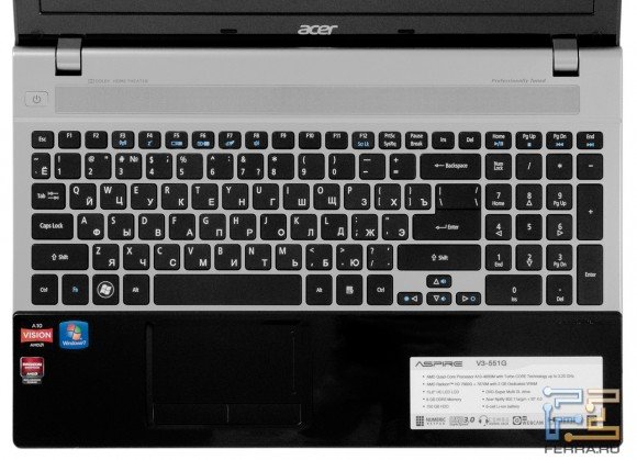 Клавиатура Acer Aspire V3-551G