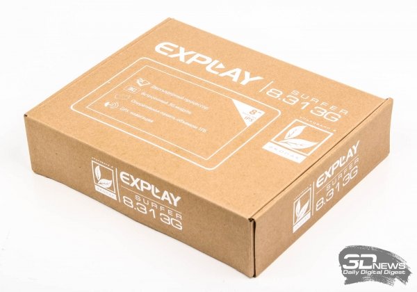 Explay Surfer 8.31 3G: оптимальное решение в средней ценовой категории