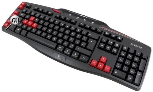 Logitech G103 Gaming Keyboard – общий вид