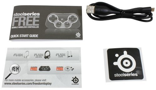 SteelSeries Free Mobile Wireless Controller. Комплектация