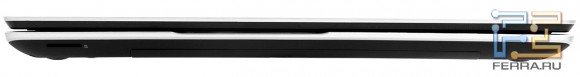 Передний торец HP ENVY dv7-7266er: карт-ридер