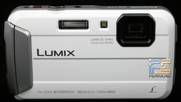 Лицевая сторона корпуса Panasonic Lumix FT25