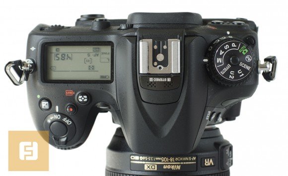 Верхняя панель корпуса Nikon D7100