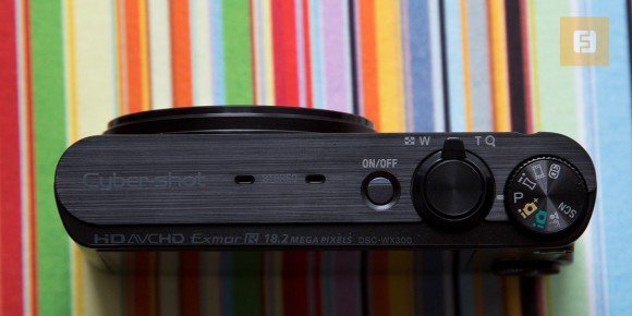 Верхняя панель Sony Cyber-shot DSC-WX300