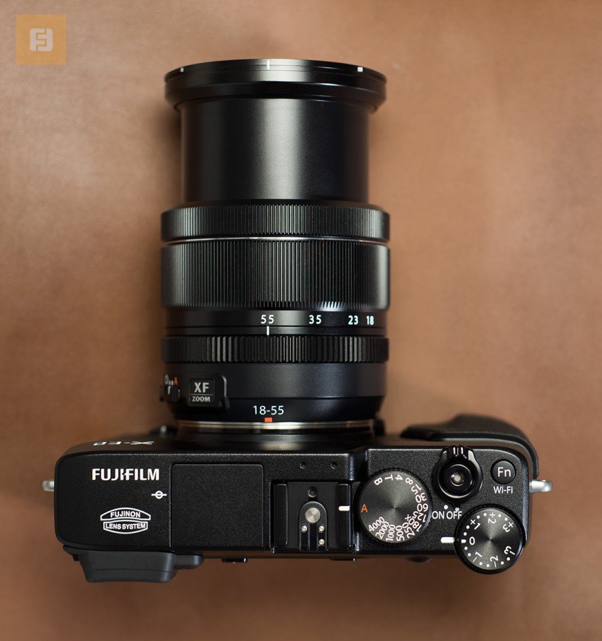 Верхняя панель корпуса Fujifilm X-E2
