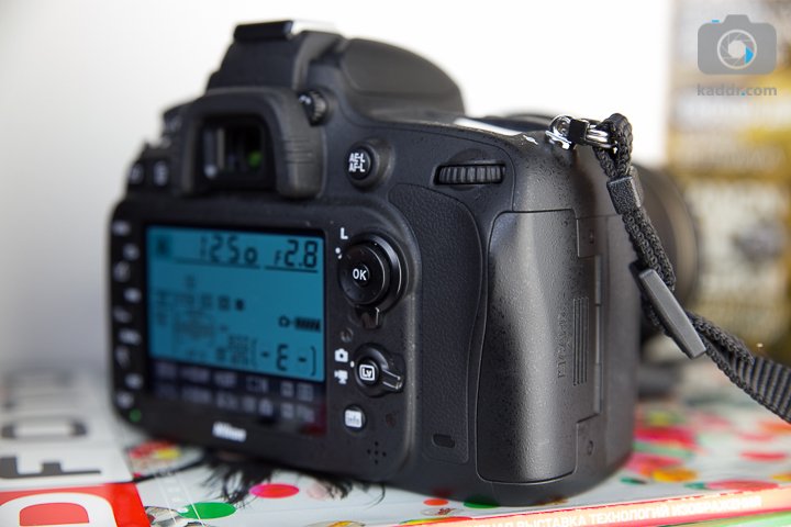 Обзор полнокадровой зеркальной камеры Nikon D610 - отличные углы обзора дисплея