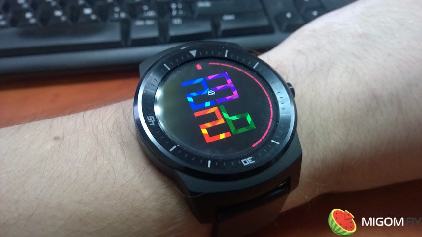 Обзор LG G Watch R (W110) - Живая сталь