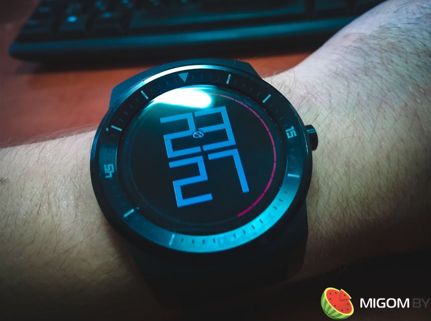 Обзор LG G Watch R (W110) - Живая сталь