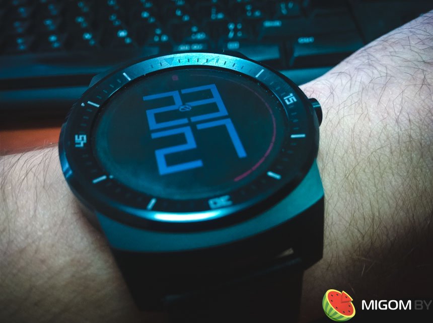 Обзор LG G Watch R (W110) - Живая сталь