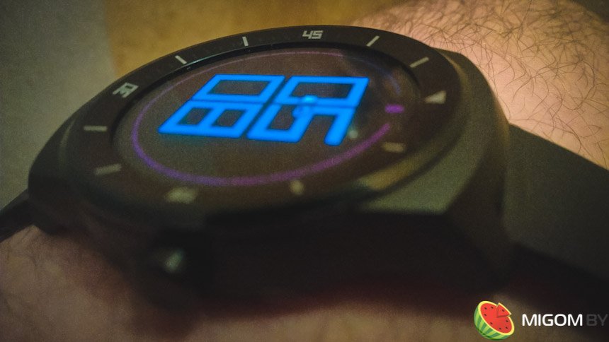 Обзор LG G Watch R (W110) - Живая сталь