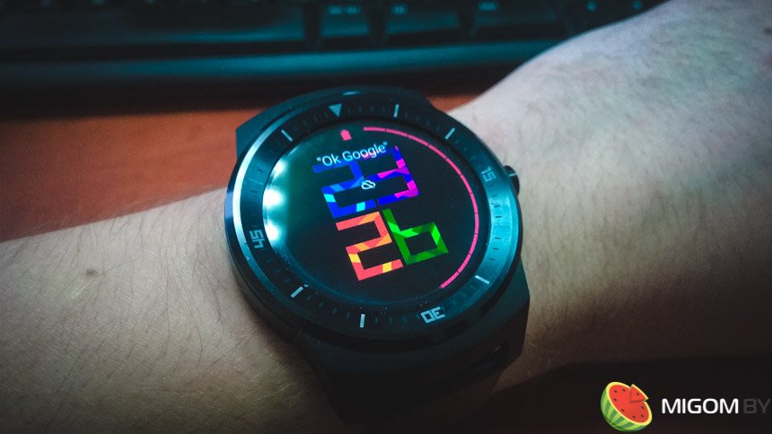 Обзор LG G Watch R (W110) - Живая сталь