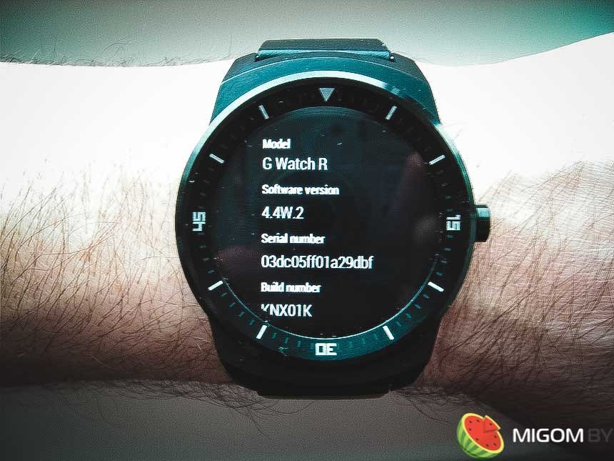 Обзор LG G Watch R (W110) - Живая сталь