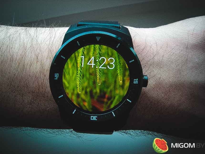 Обзор LG G Watch R (W110) - Живая сталь