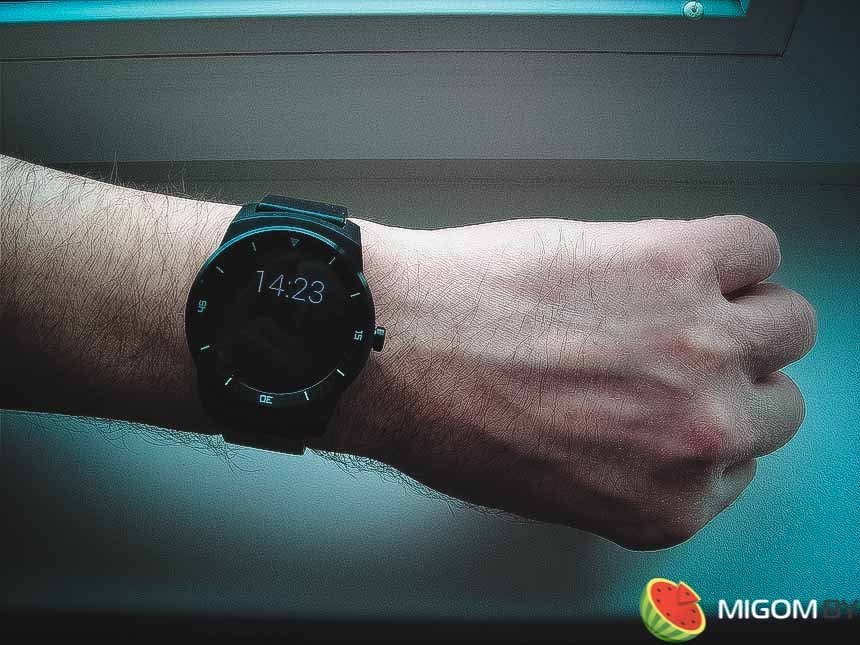 Обзор LG G Watch R (W110) - Живая сталь
