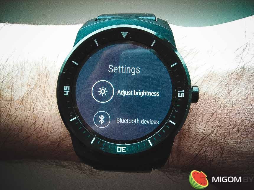 Обзор LG G Watch R (W110) - Живая сталь