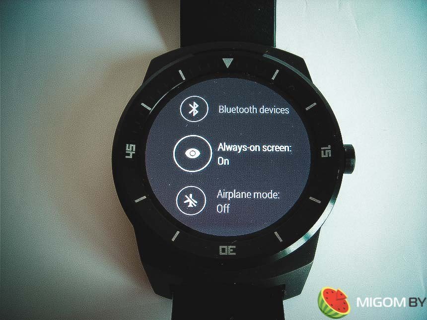 Обзор LG G Watch R (W110) - Живая сталь