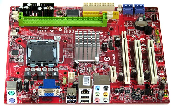 Чипсет GeForce 7050-610i. Обзор материнской платы MSI P6NGM-L