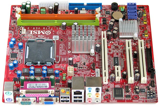 Чипсет GeForce 7050-610i. Обзор материнской платы MSI P6NGM-L