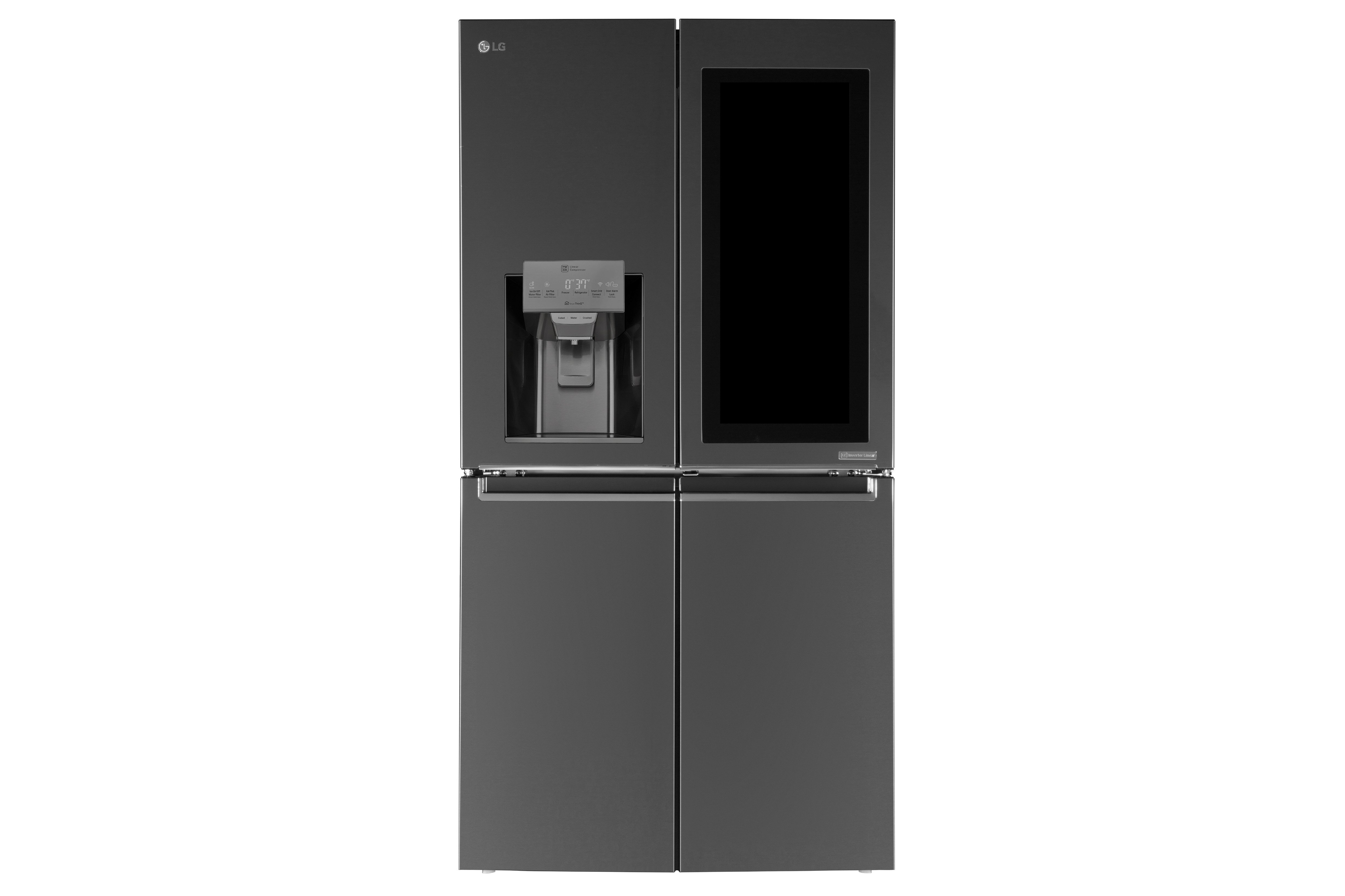 Холодильник LG Smart InstaView на WebOS с голосовым управлением и ...